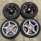JDM VOLK Racing F-Zero Challenge 17 Inch Wheels and Tires 